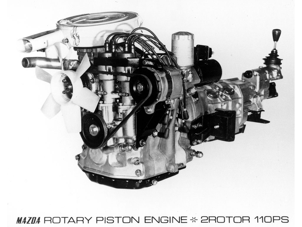 ロータリエンジン 10a 型 ガソリン 天然ガスエンジン 自動車技術330選