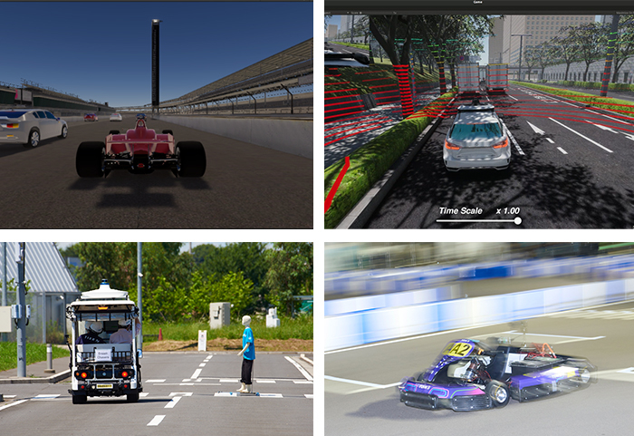 シミュレーションを用いた過去大会の様子